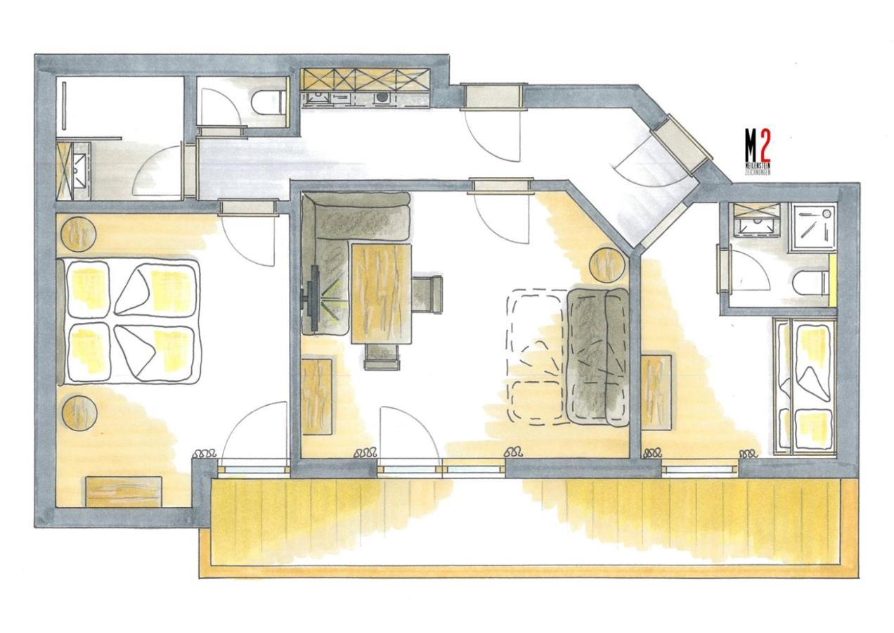 Appartment Haus Bergtraum Westendorf Eksteriør billede